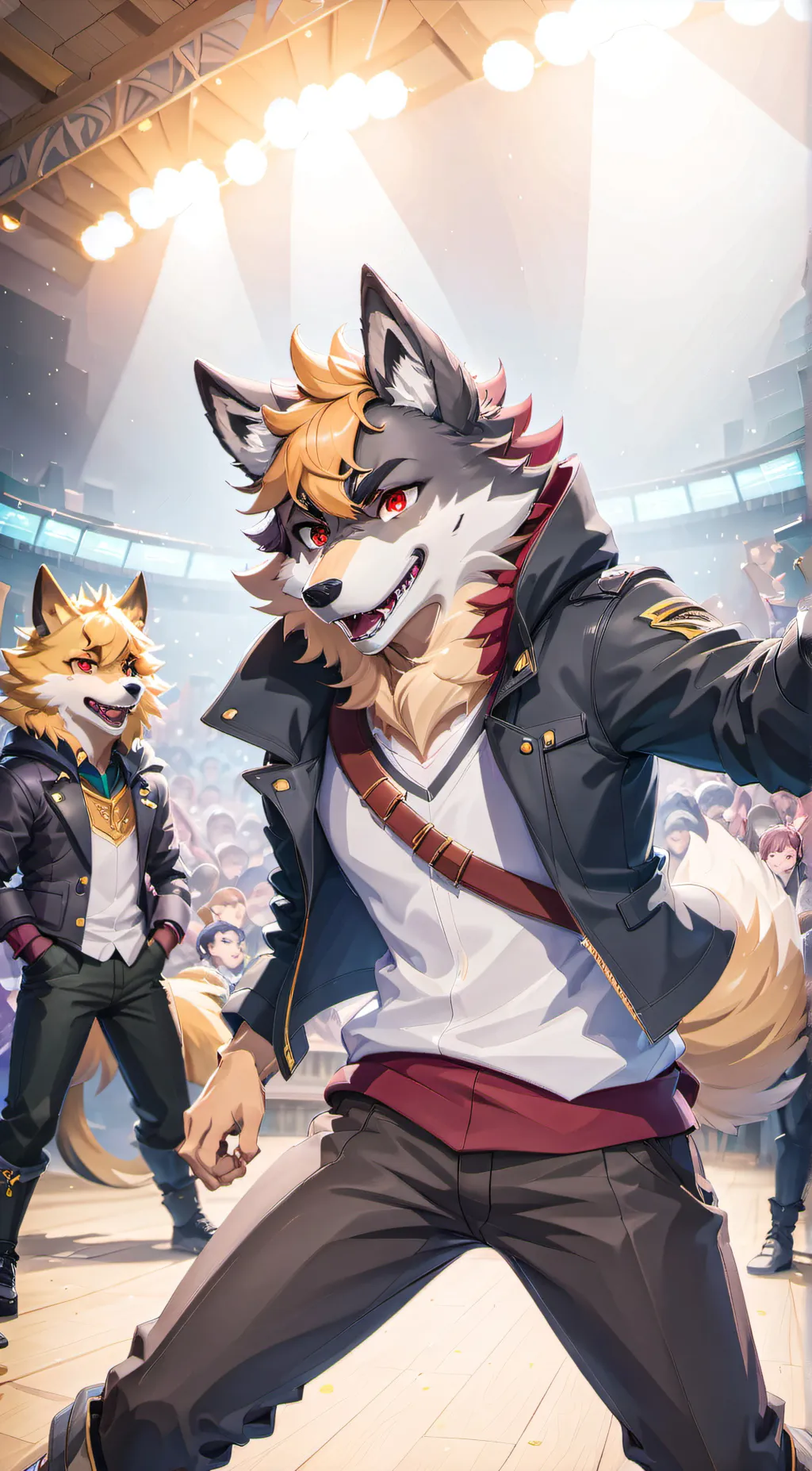 ai character: wildzone background