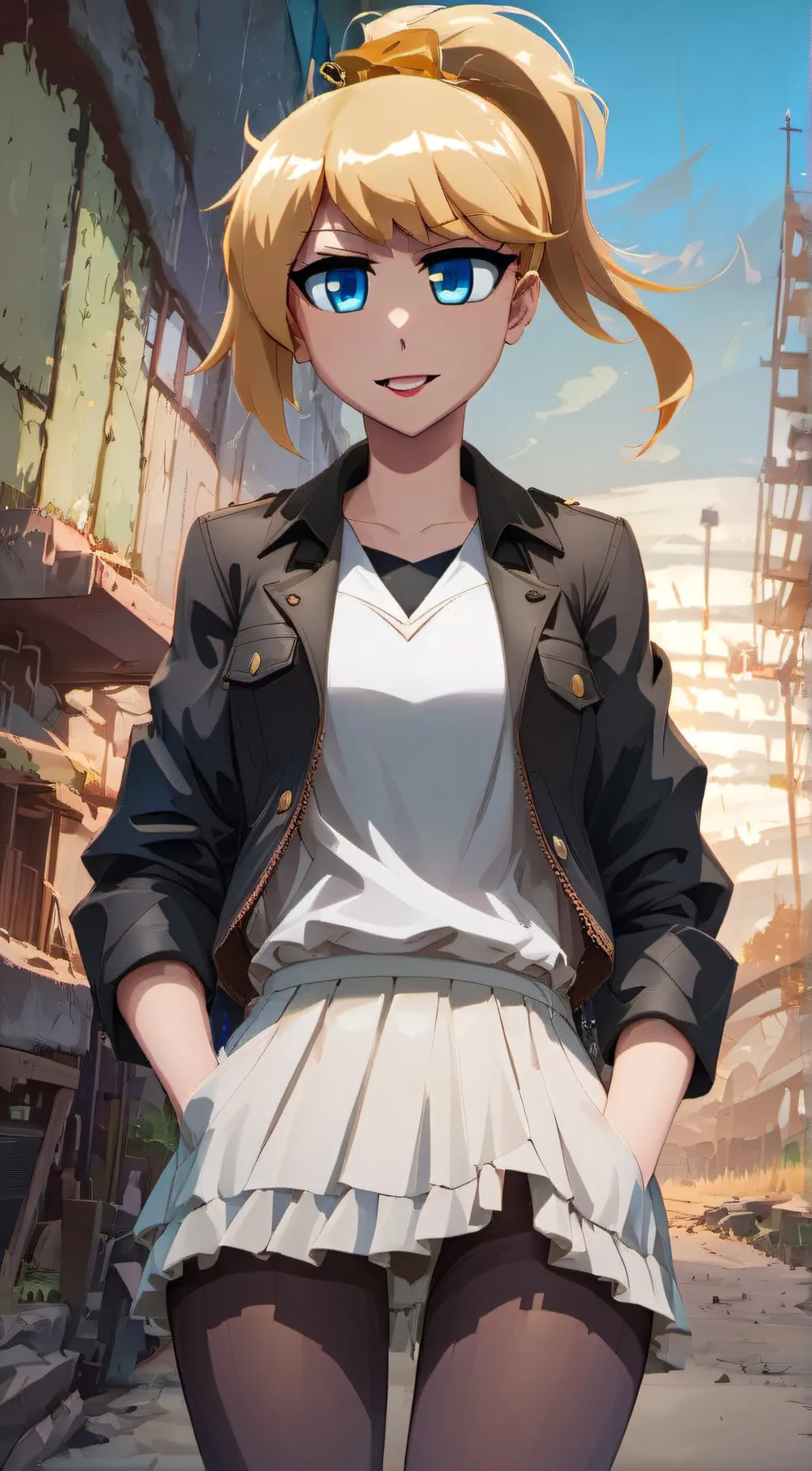 ai character: Athena background