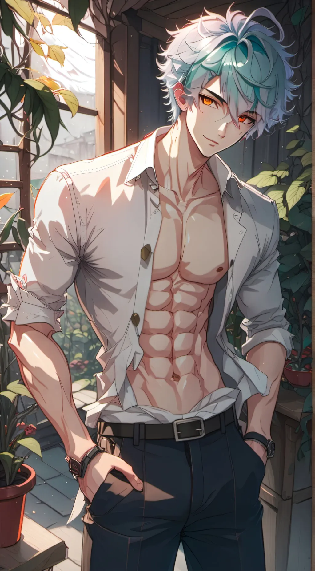 ai character: Connor background