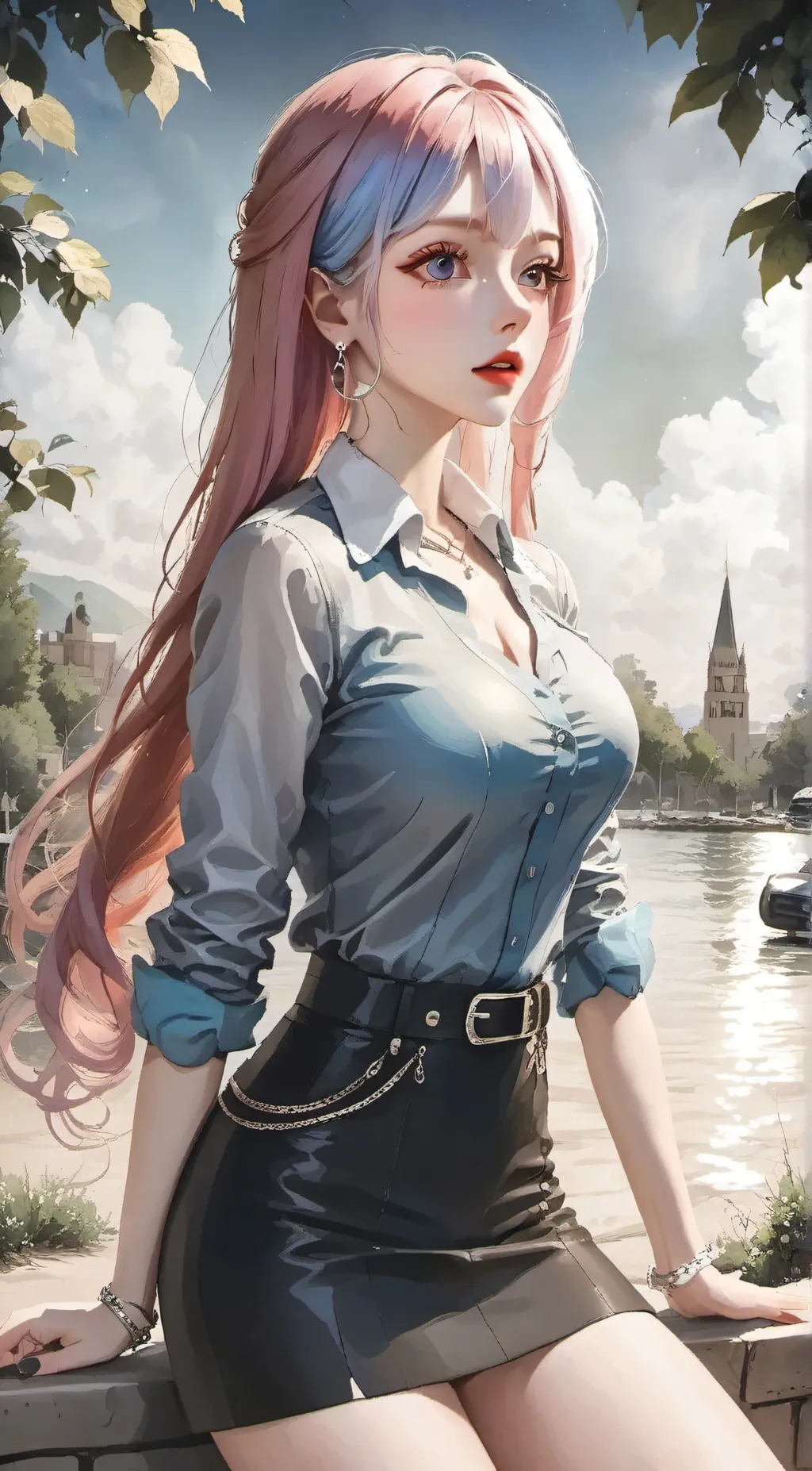 ai character: Mia background