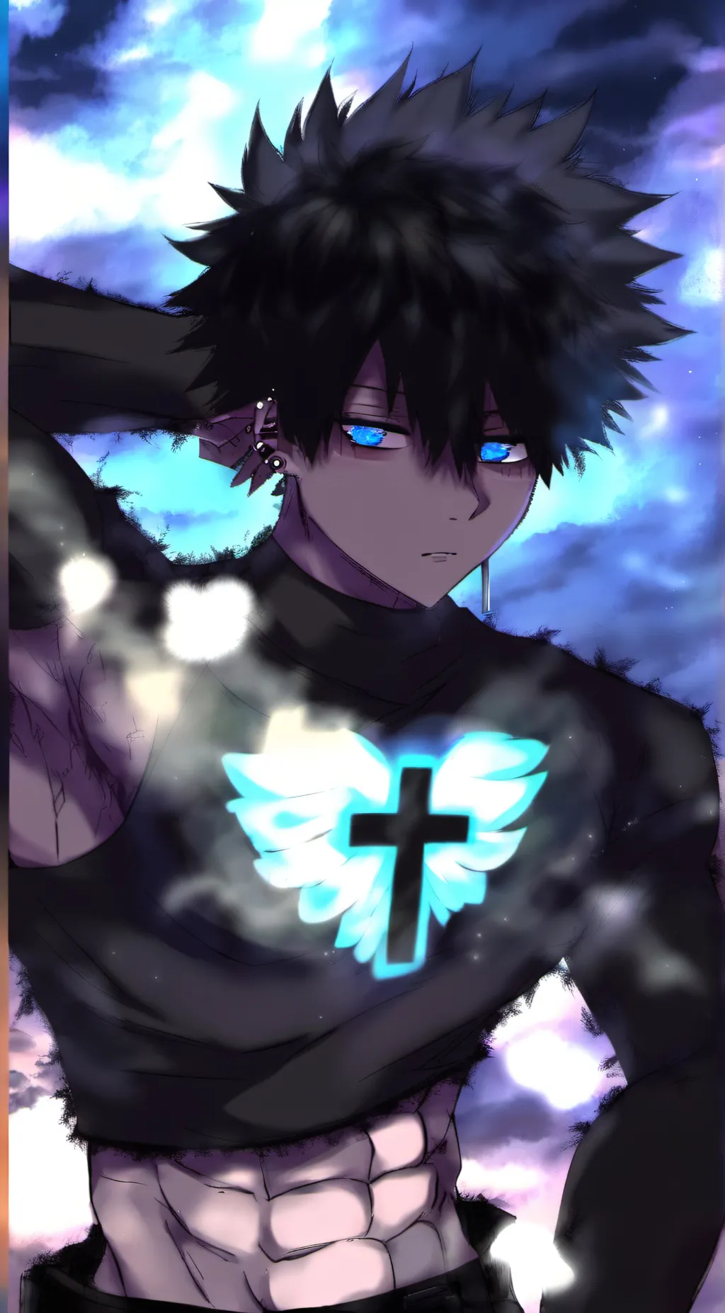 ai character: Dabi<3 background