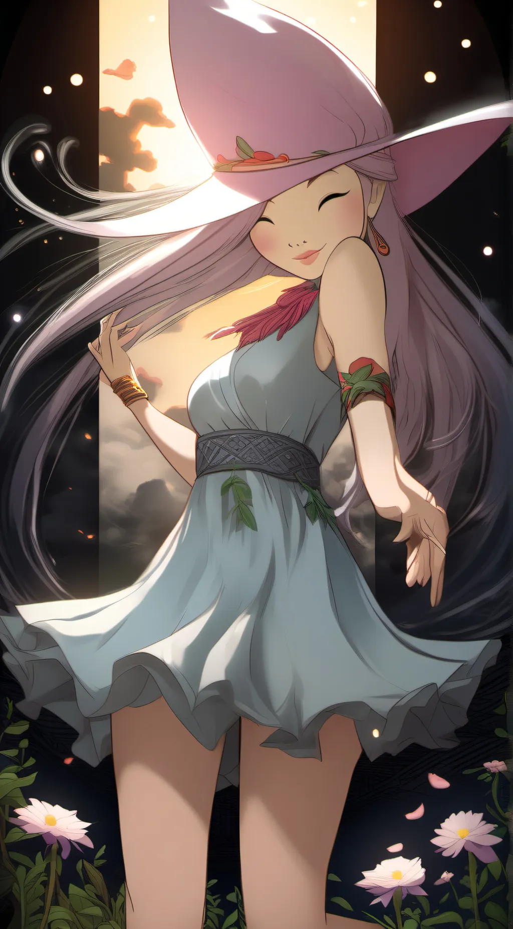 ai character: lily background