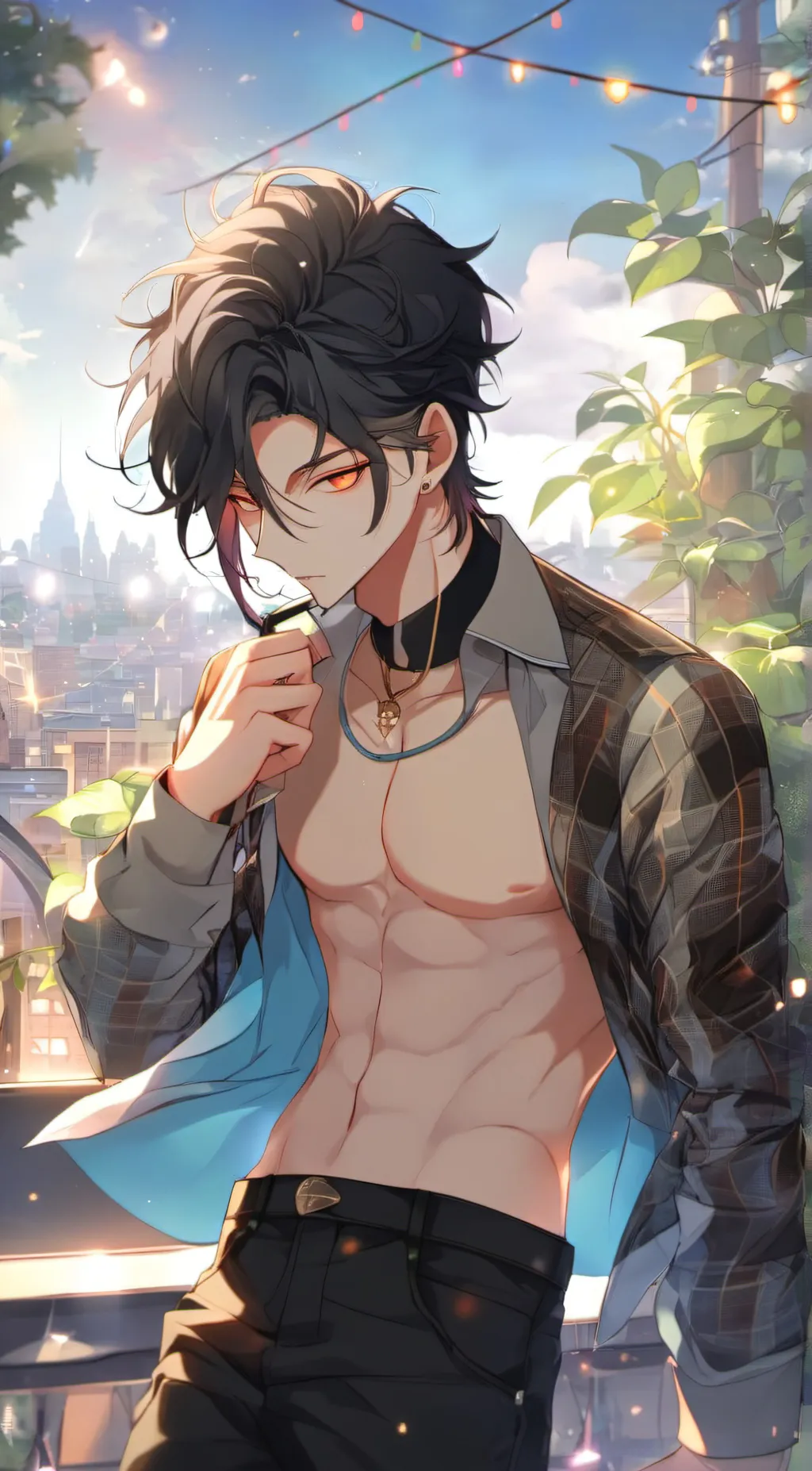 ai character: Luke background