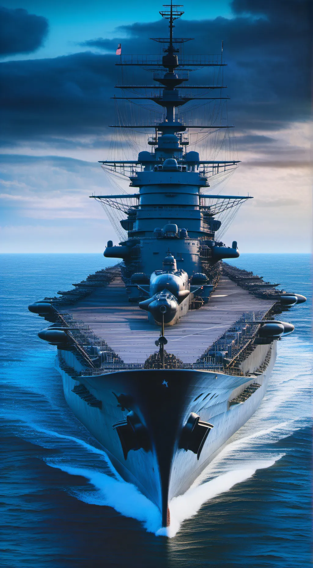 ai character: u.ss Illinois  background