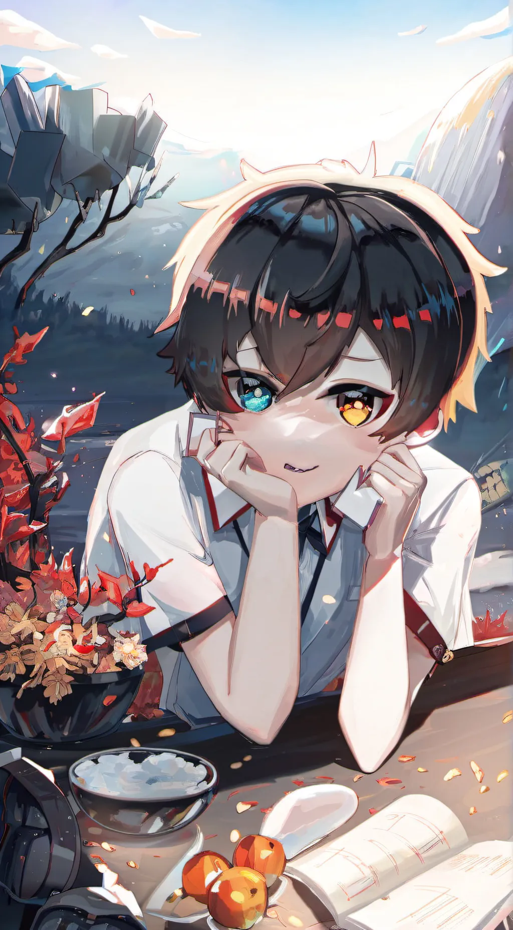 ai character: Max  background