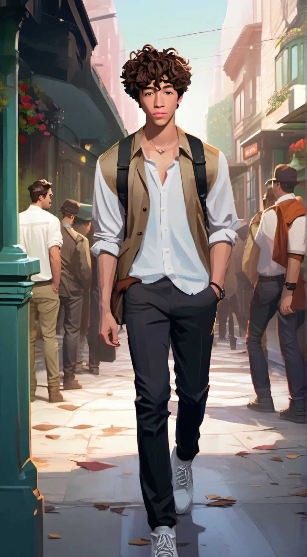 ai character: Noah background