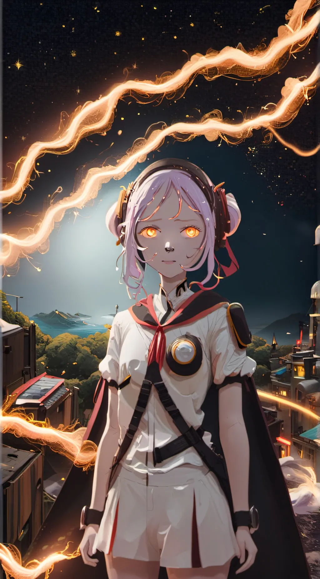 ai character: girl jax (TADC) background