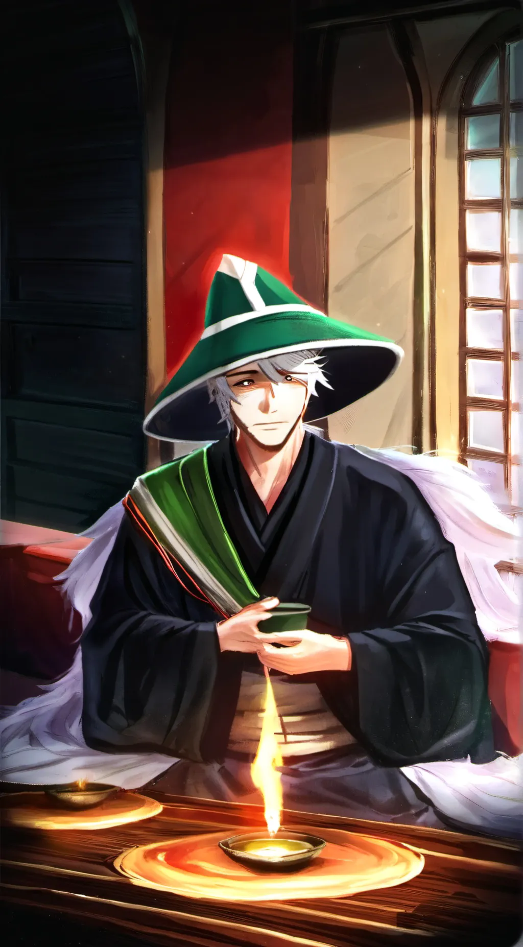 ai character: imaran background