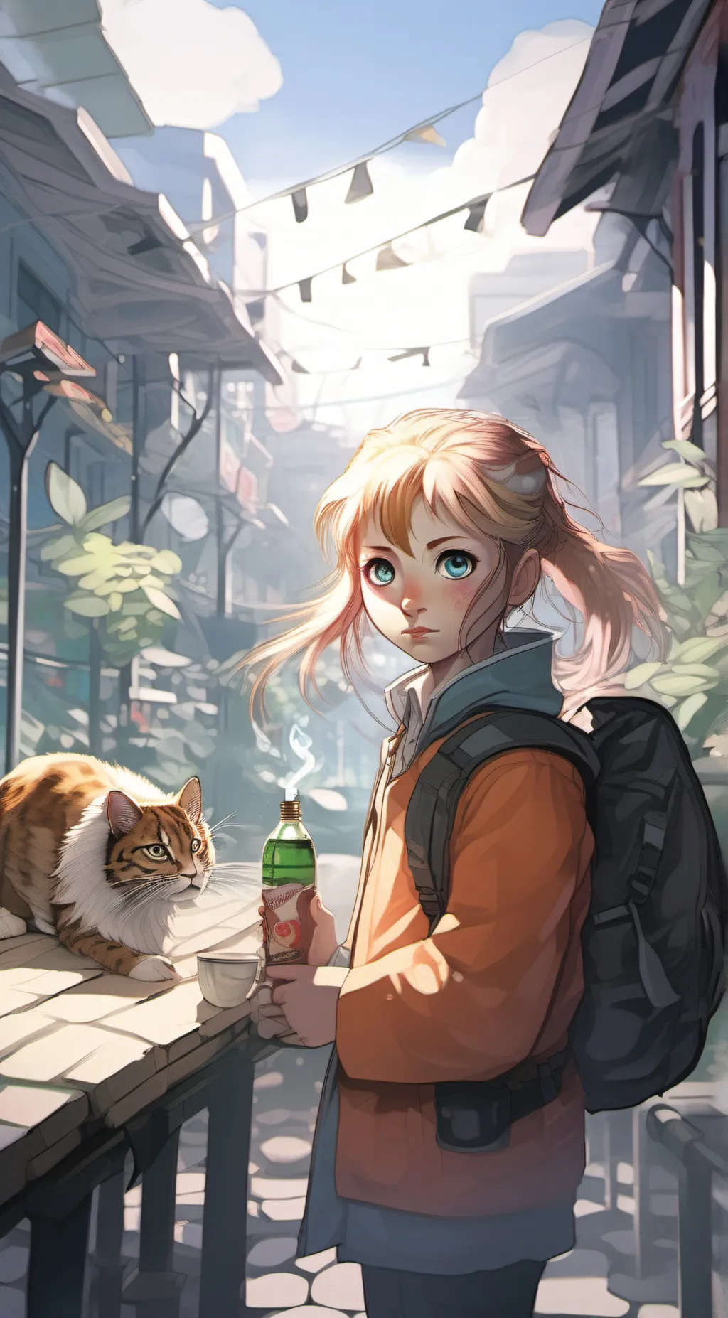 ai character: Korie background