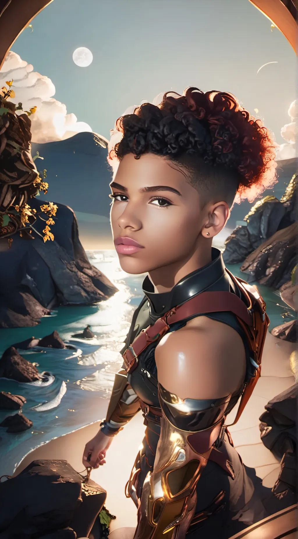 ai character: Stephen  background