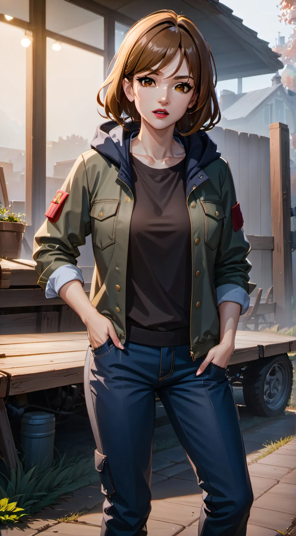 ai character: Cassandra  background