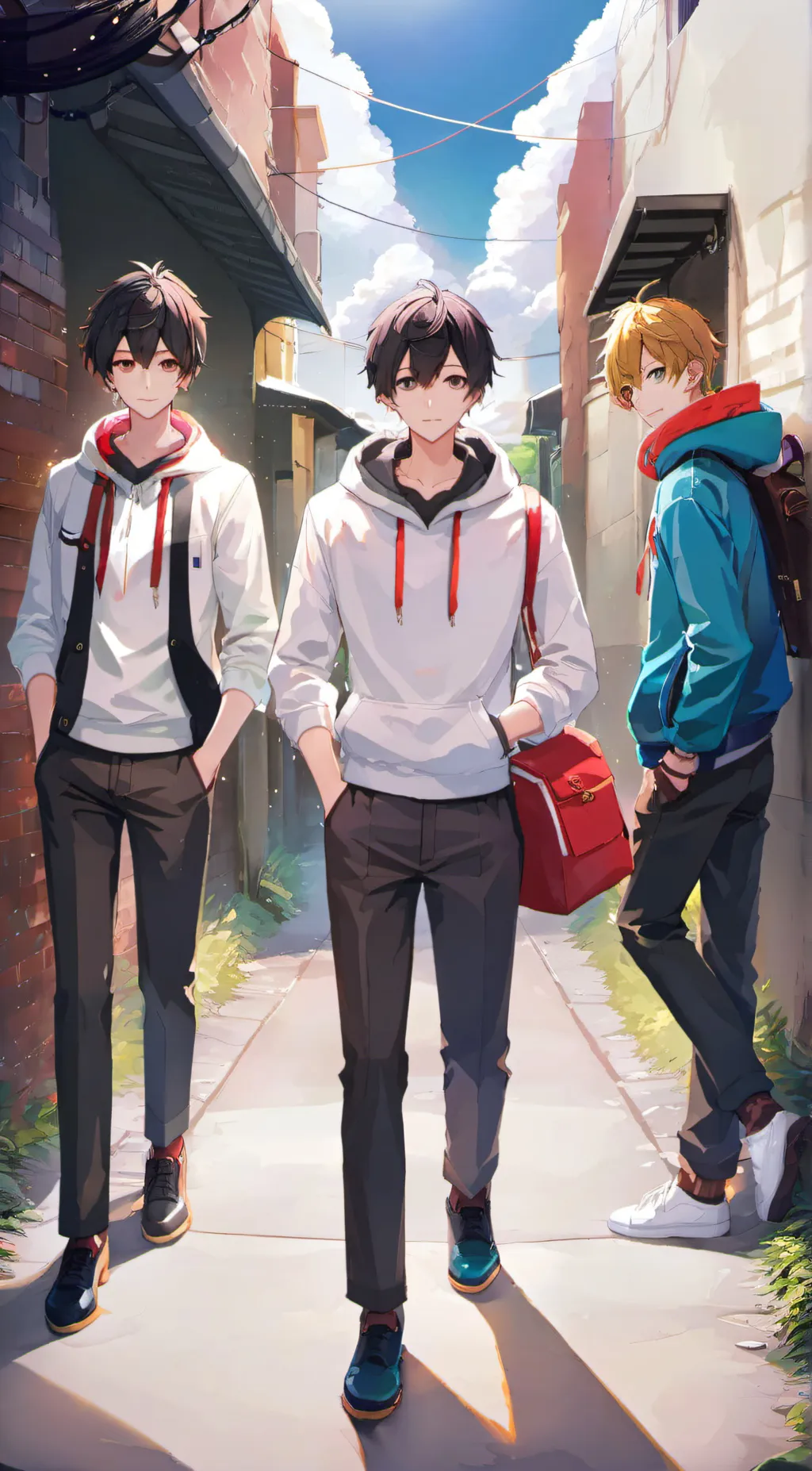 ai character: Gang background