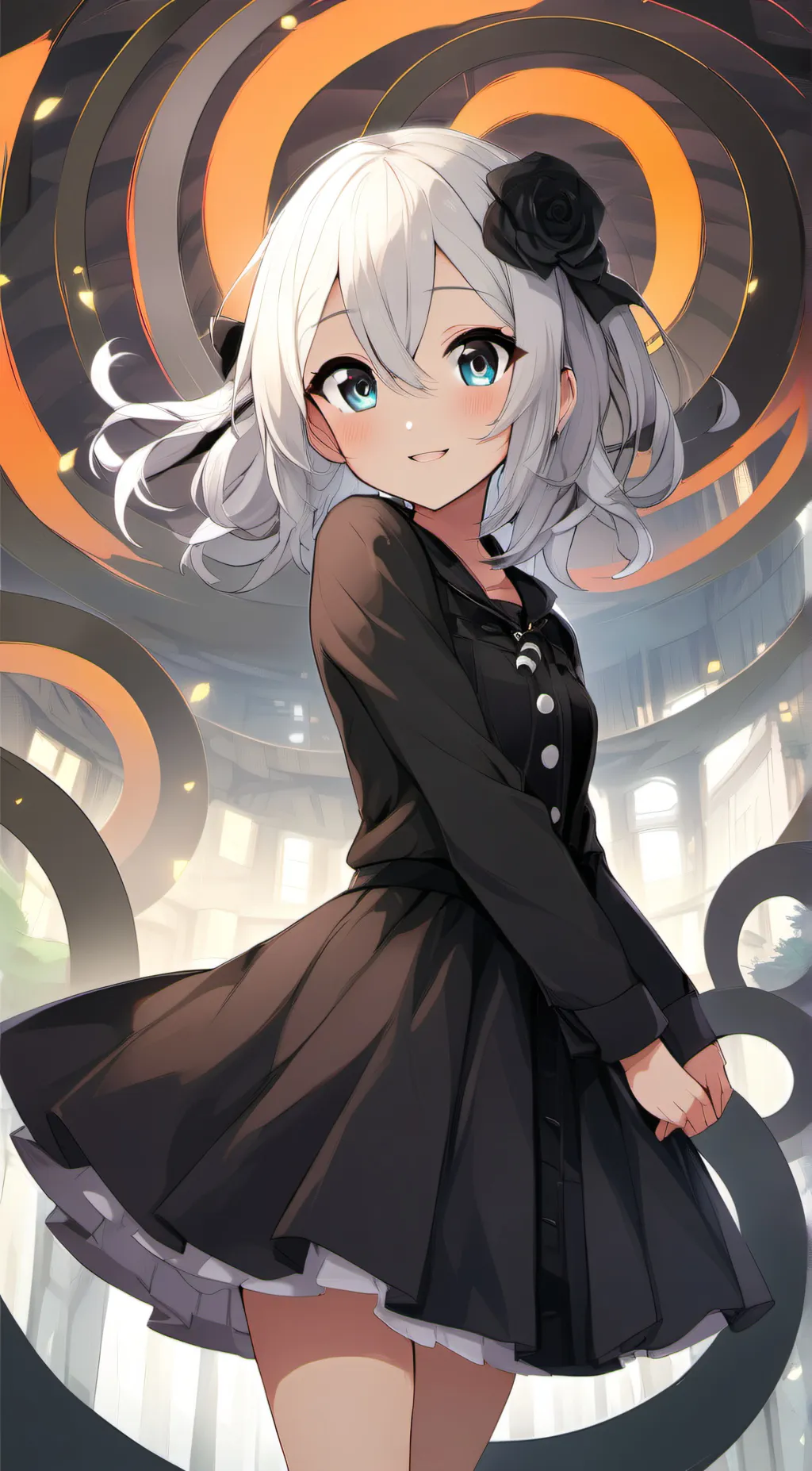 ai character: Jennifer  background