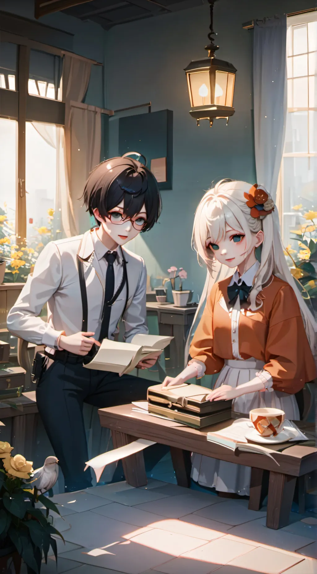 ai character: Alex background