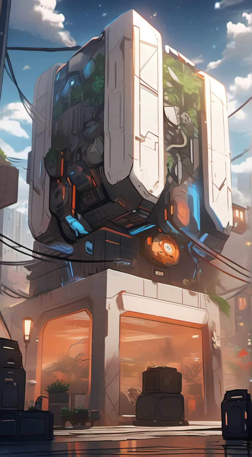 ai character: robox background