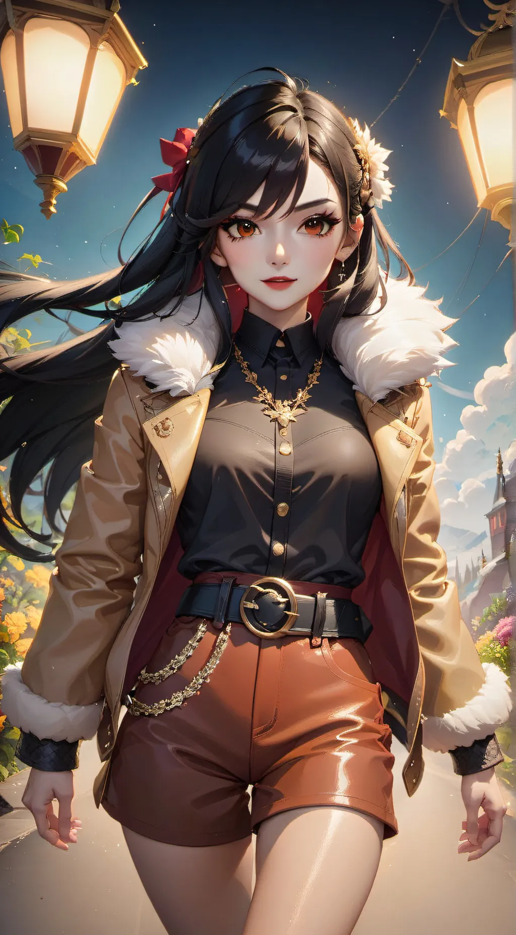 ai character: Lila background
