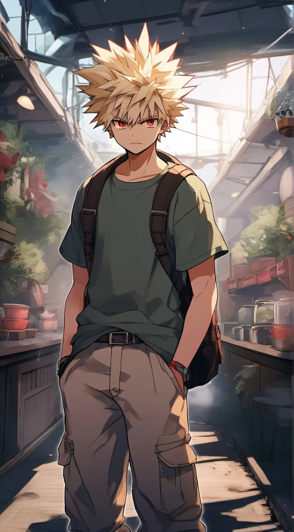 Talkie AI - Chat with katsuki bakugo