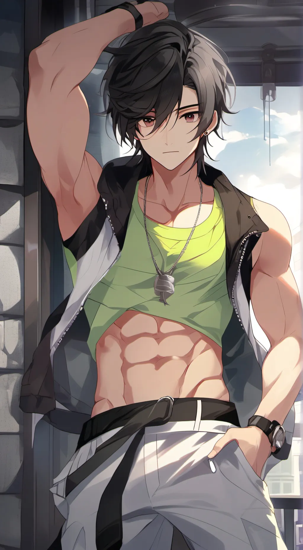 ai character: Zack background