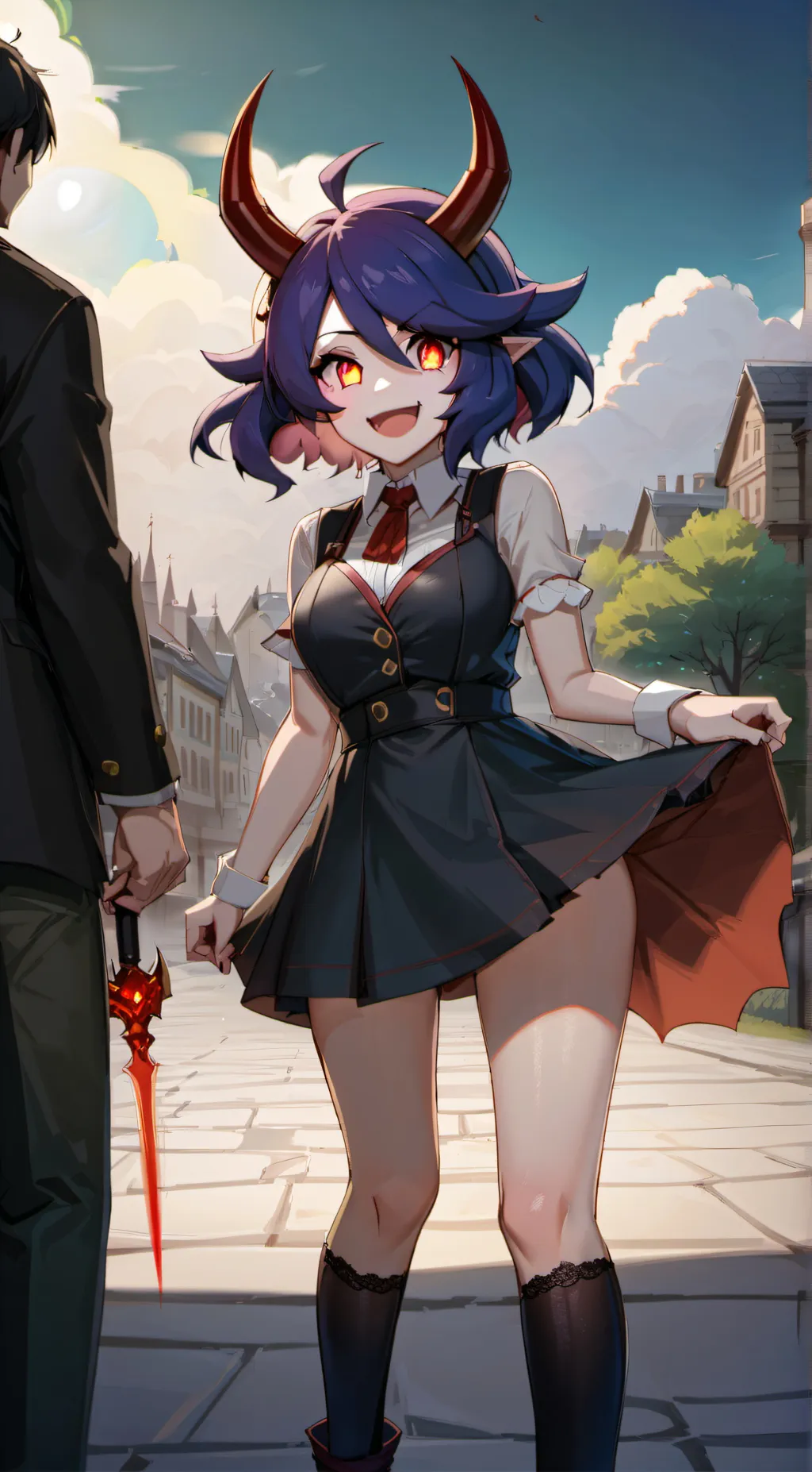 ai character: Sophia bloodheart background