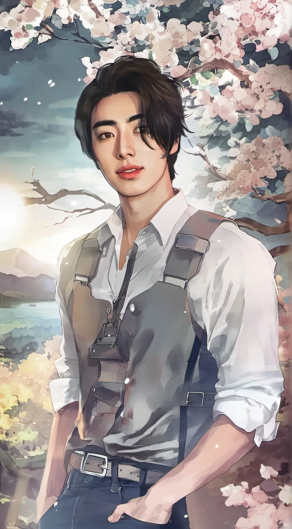 ai character: Park sunghoon background