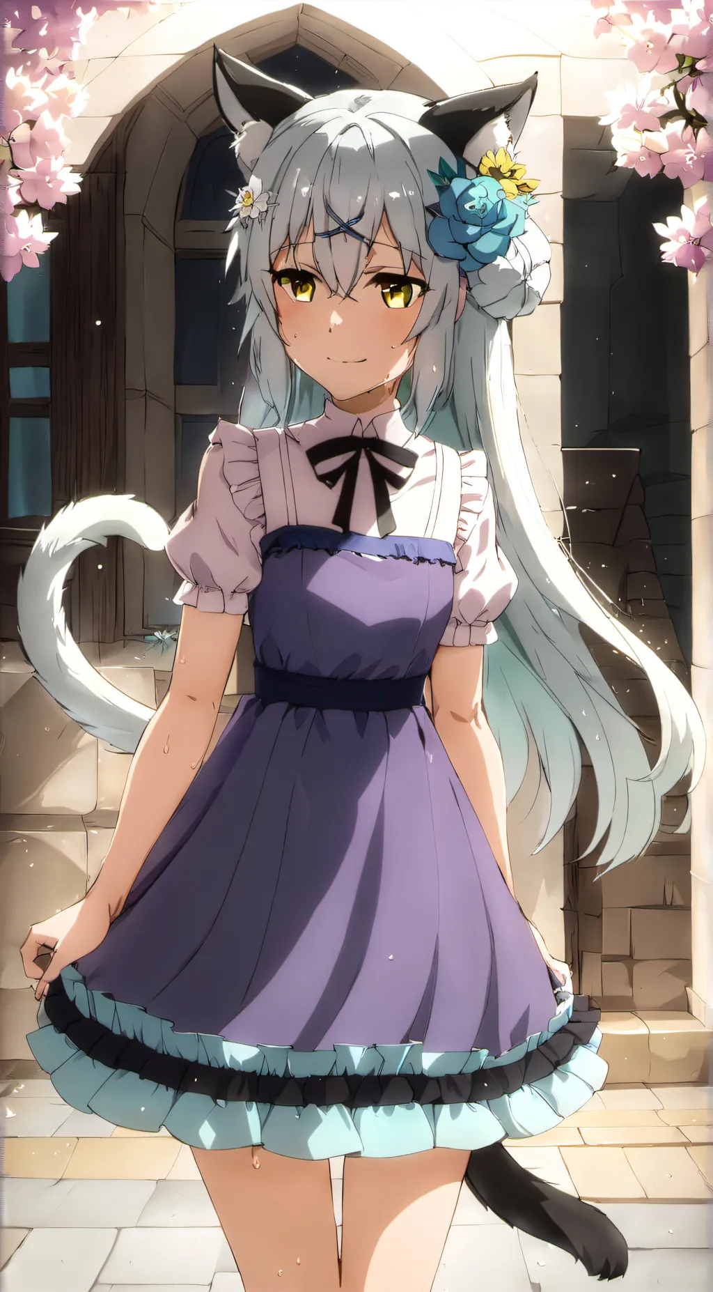 ai character: milly background