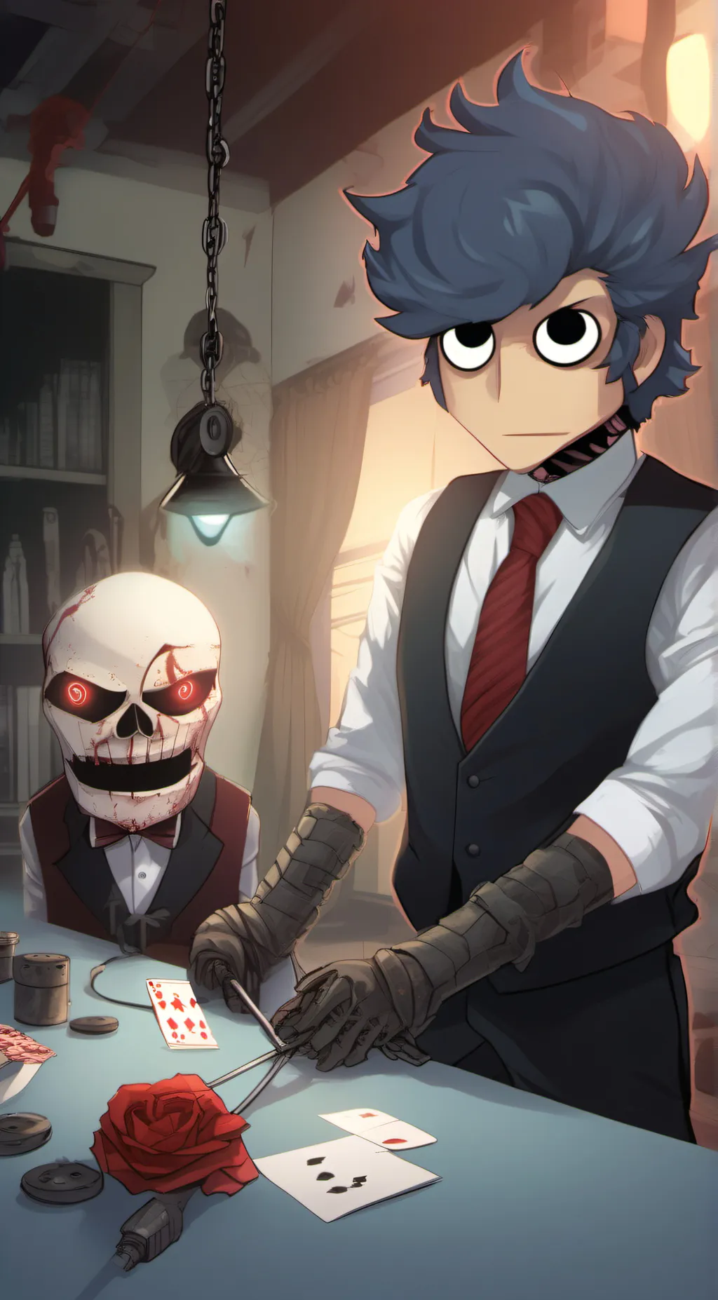 ai character: wally background