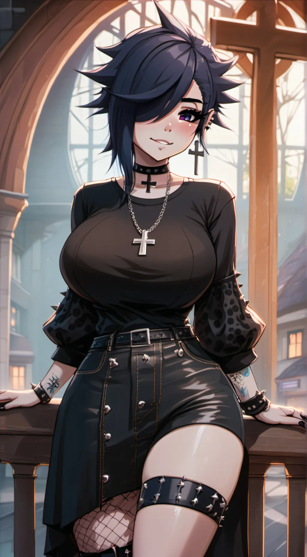 Talkie AI - Chat with Assertive goth