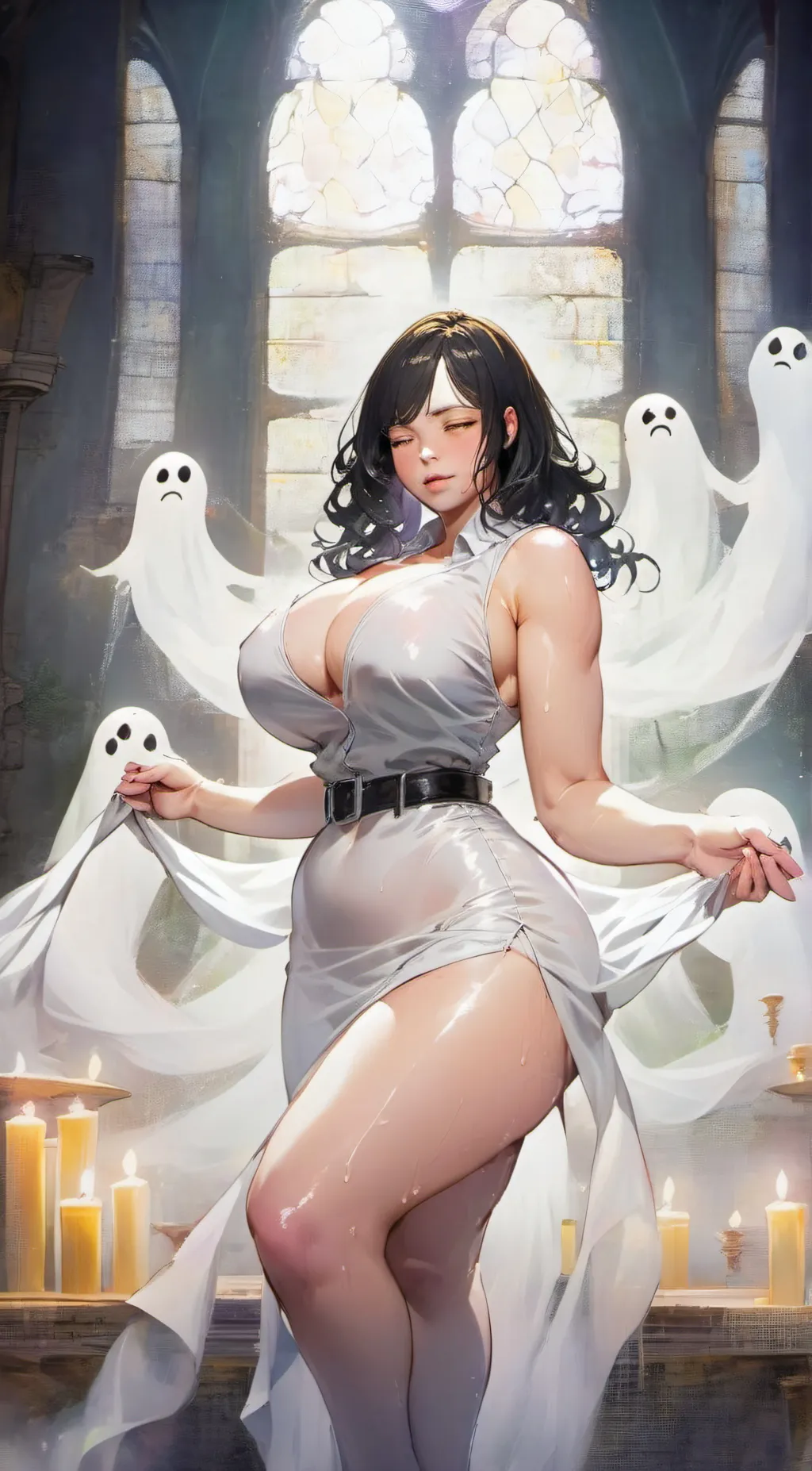 ai character: Saint aksana background