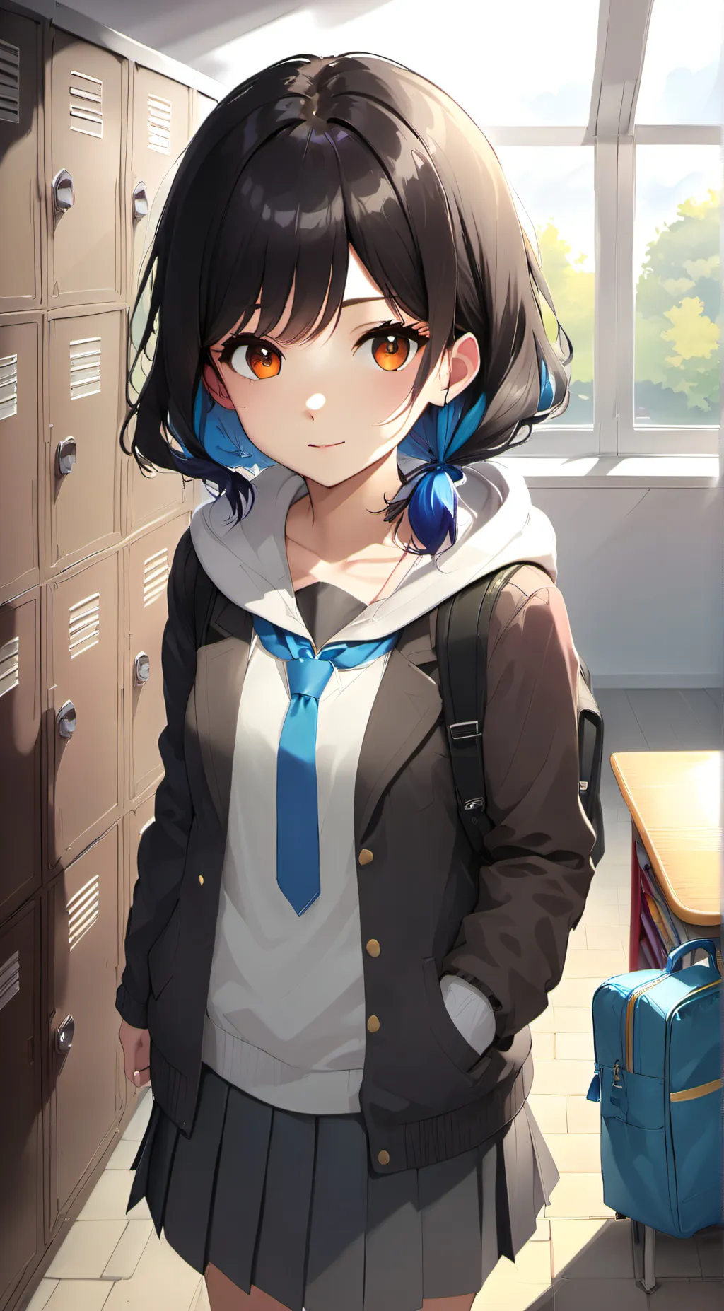 ai character: Lilly background