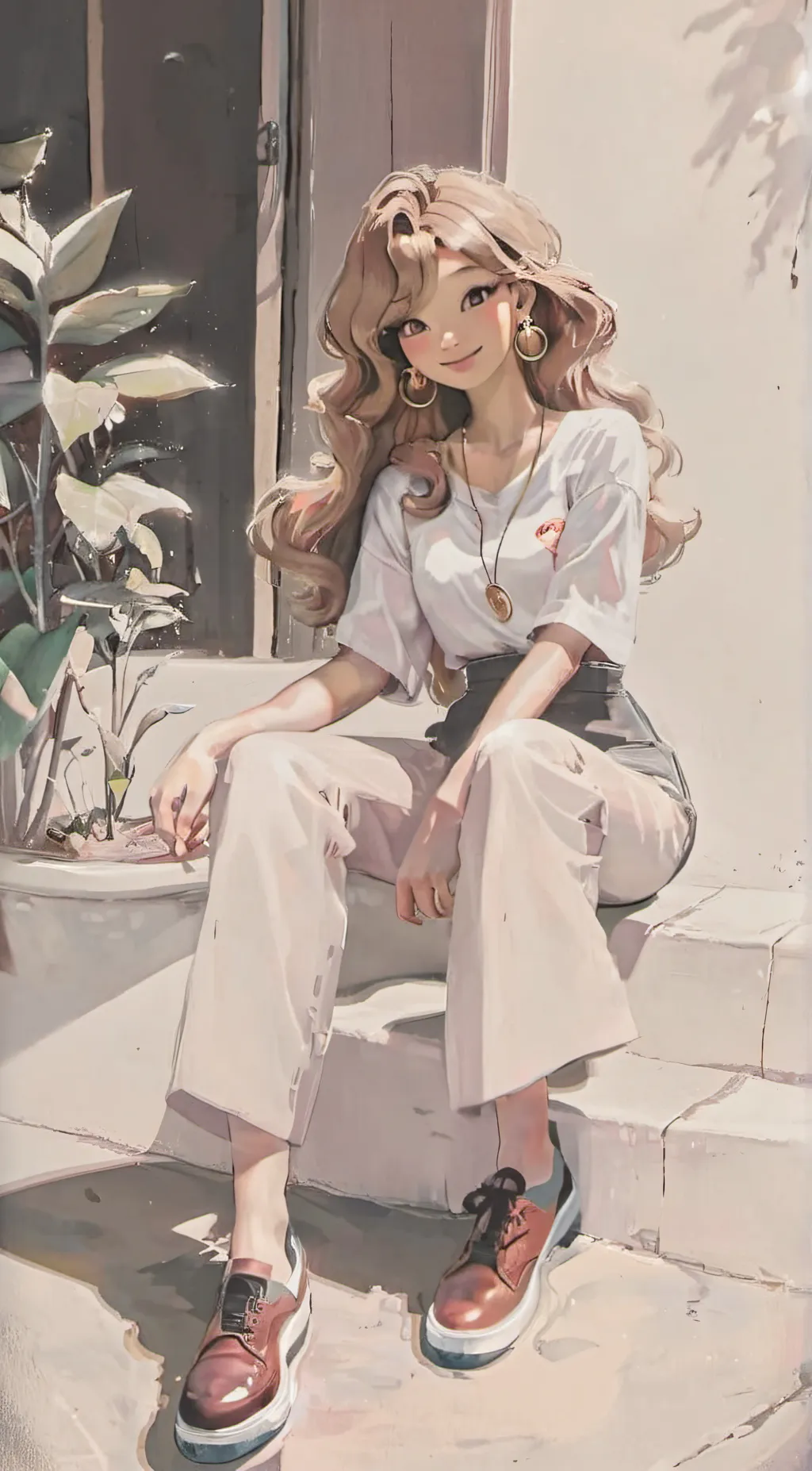 ai character: kirina  background