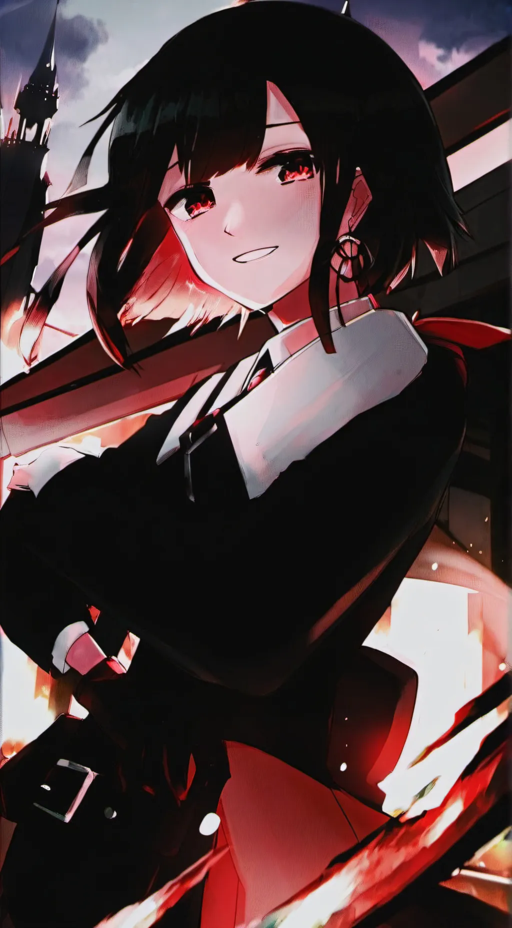 ai character: Miko background