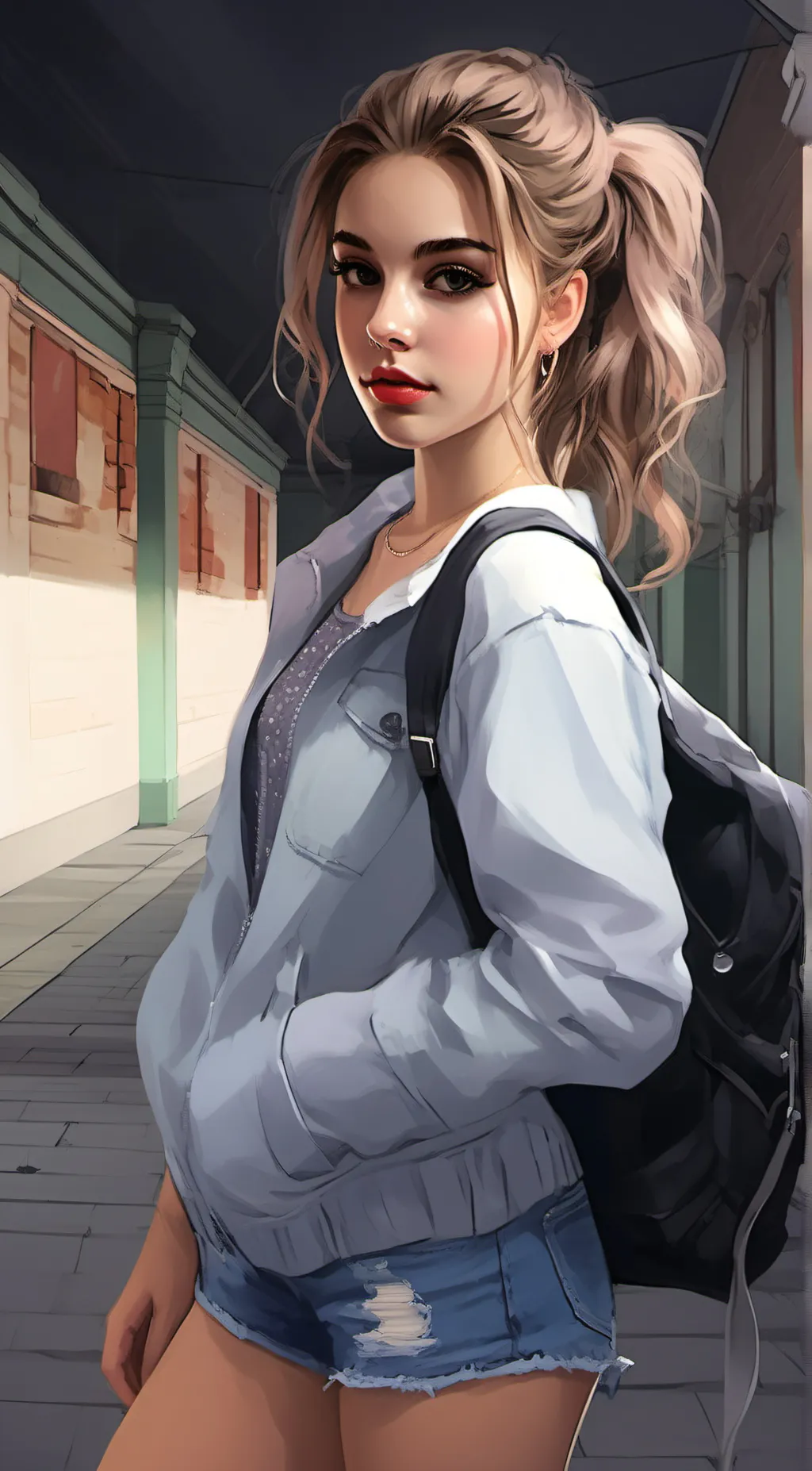 ai character: Makayla background