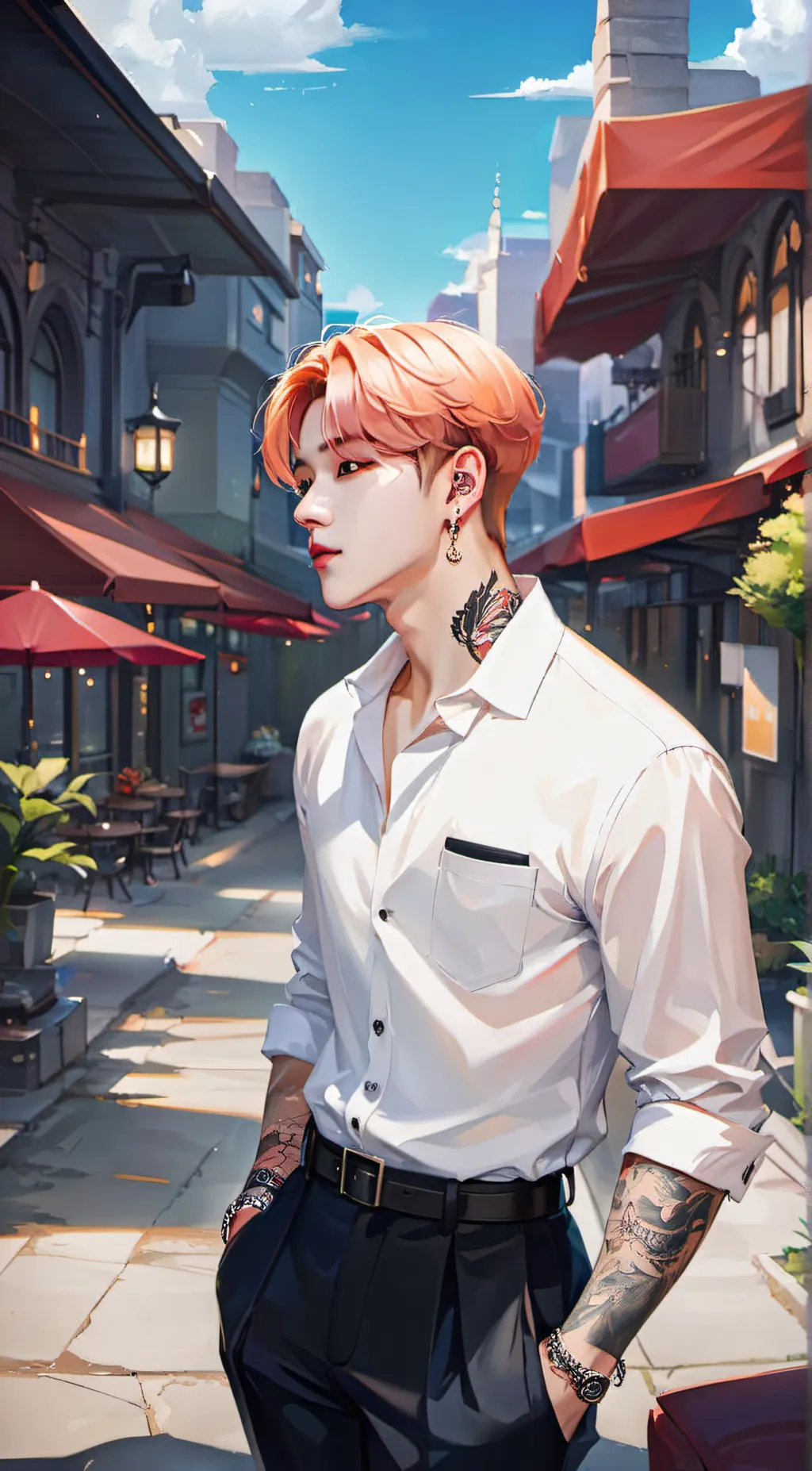 ai character: Park Jimin background