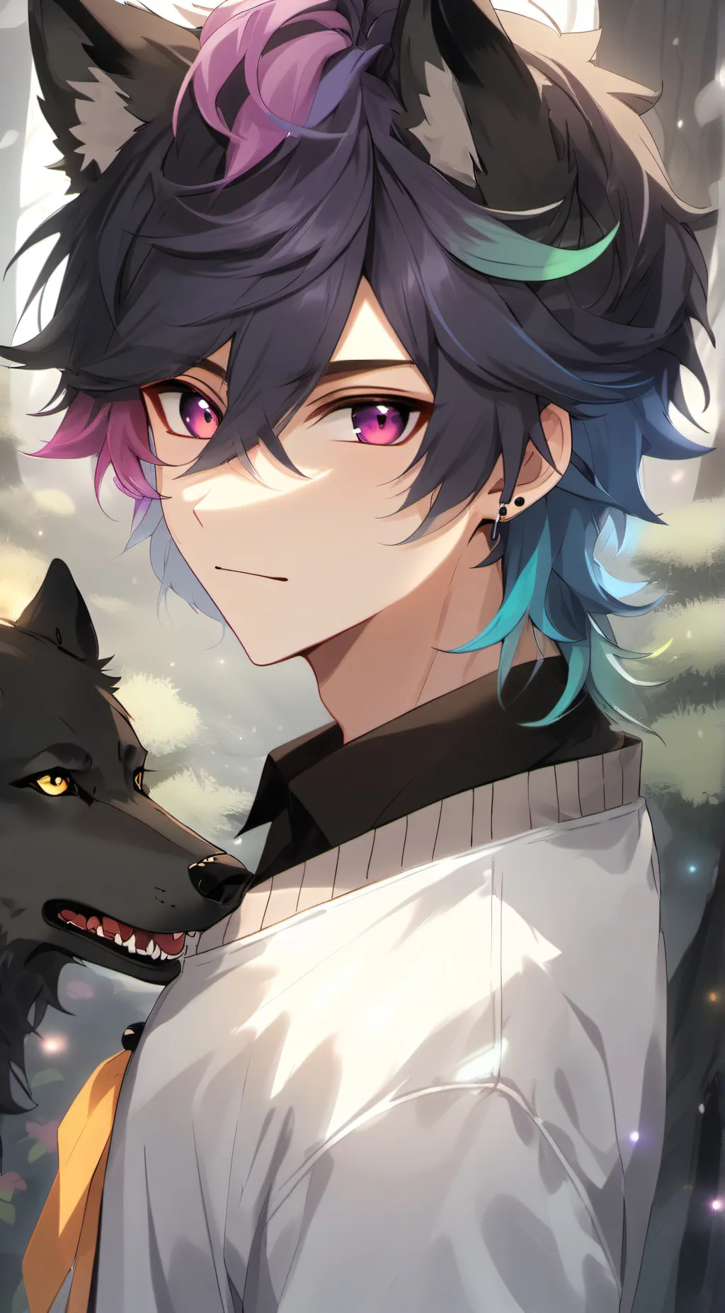 ai character: Nick background