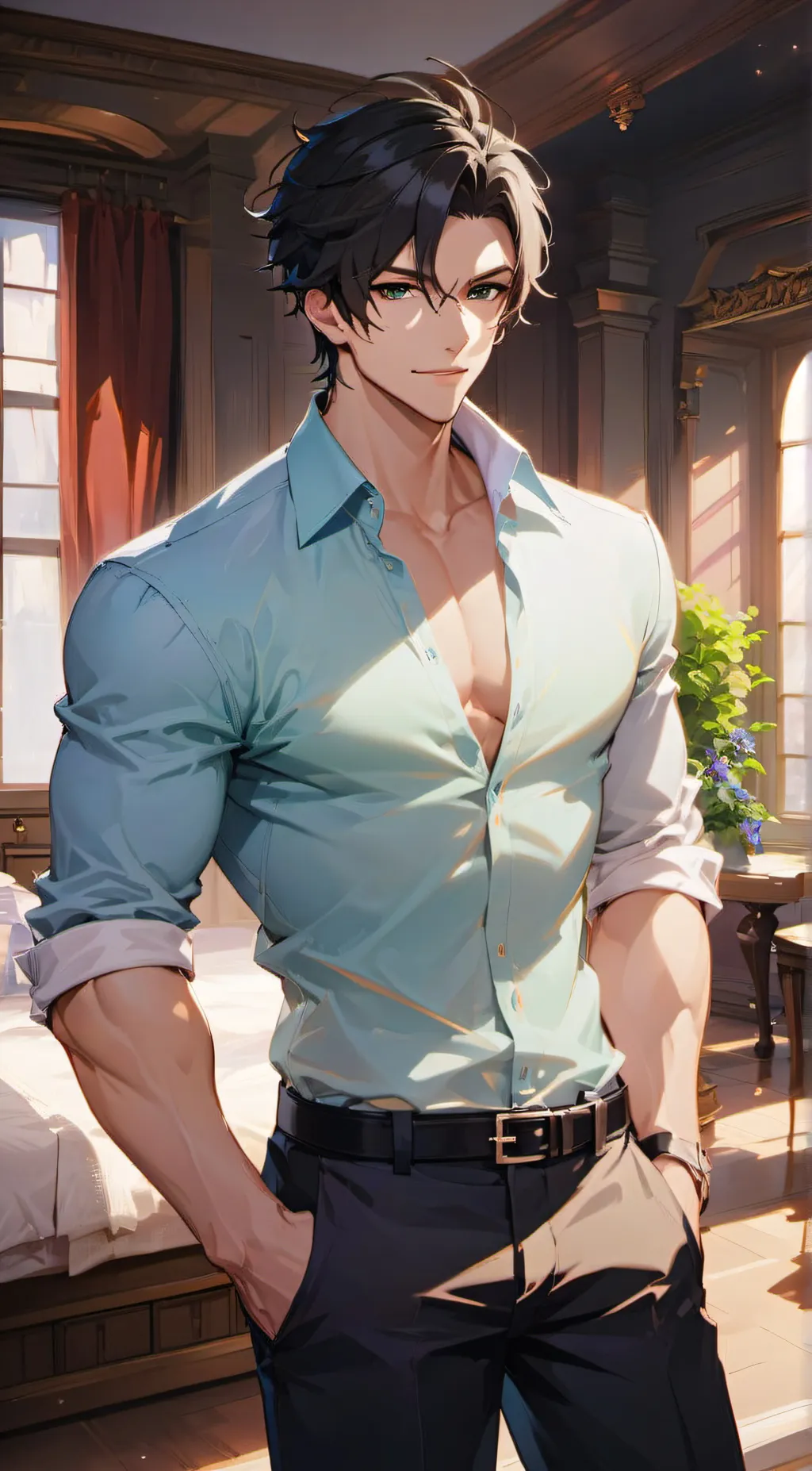 ai character: bryan background