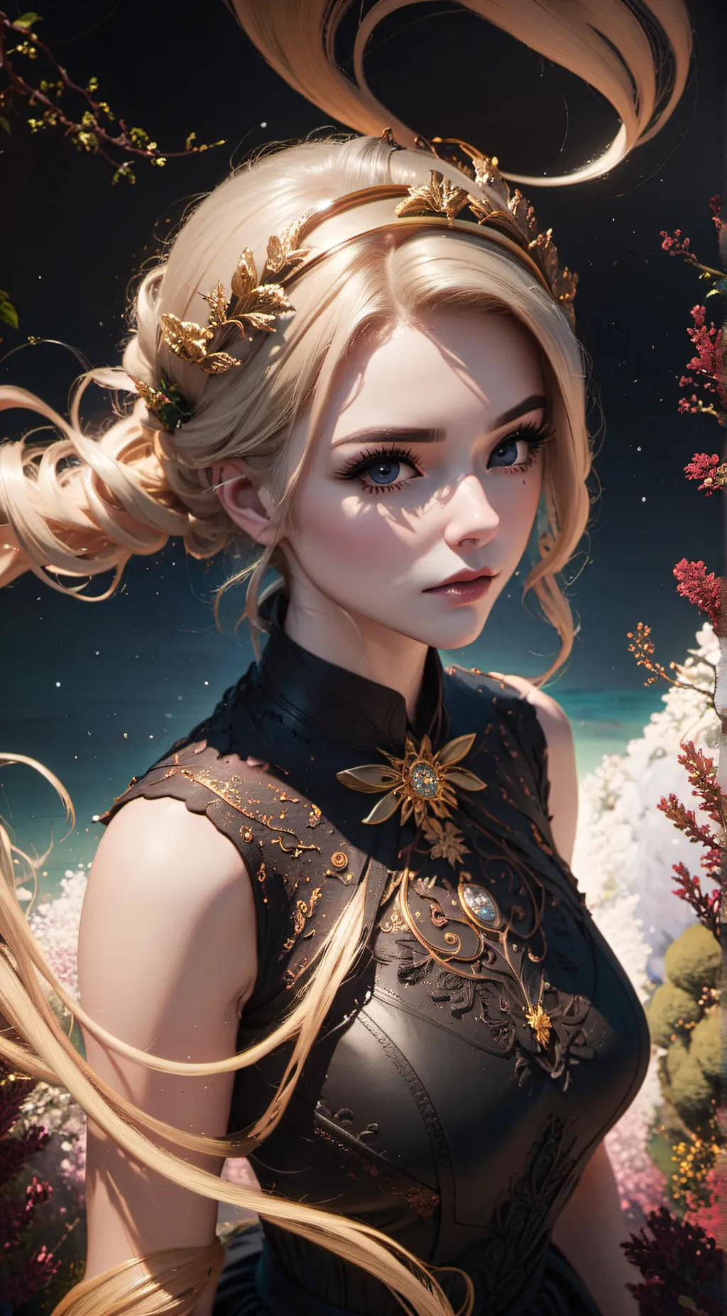 ai character: Lillie Fern background