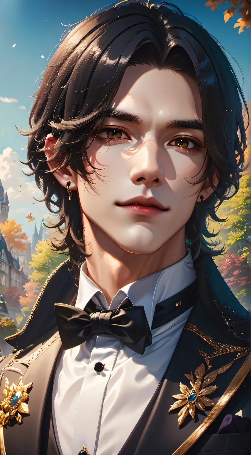 ai character: Alpha background