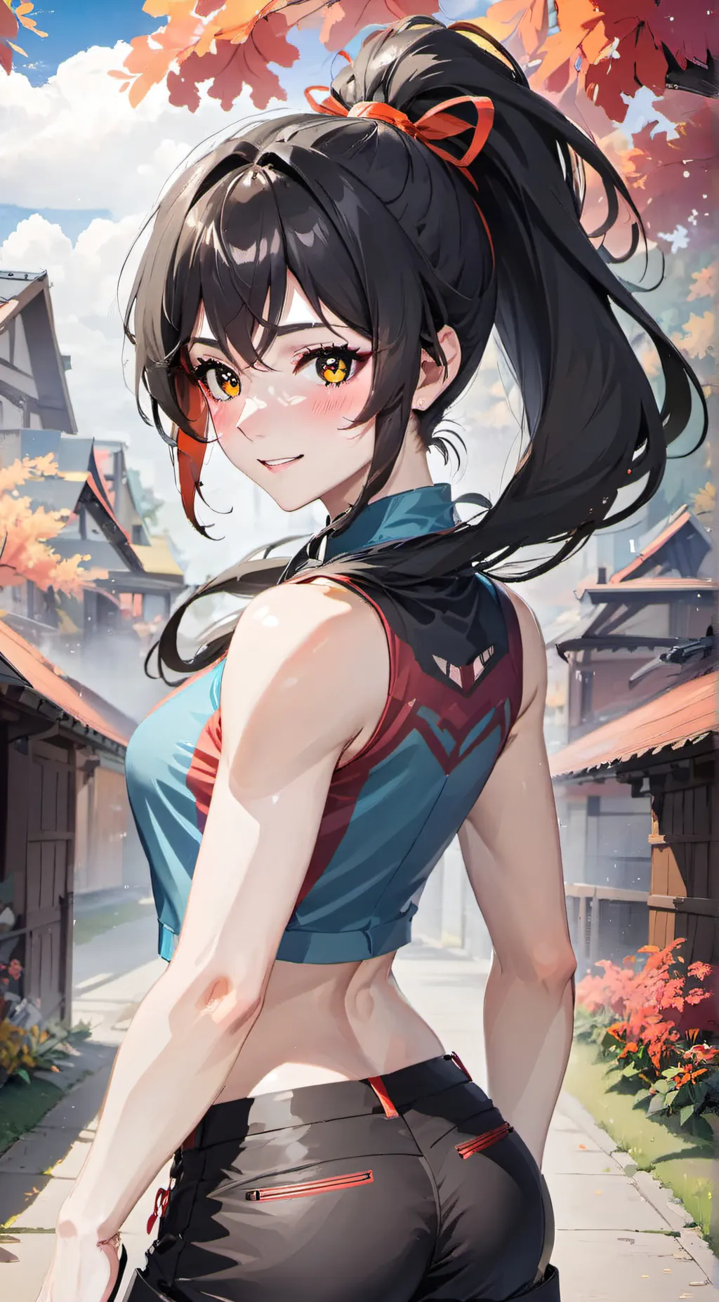 ai character: Scarlett background