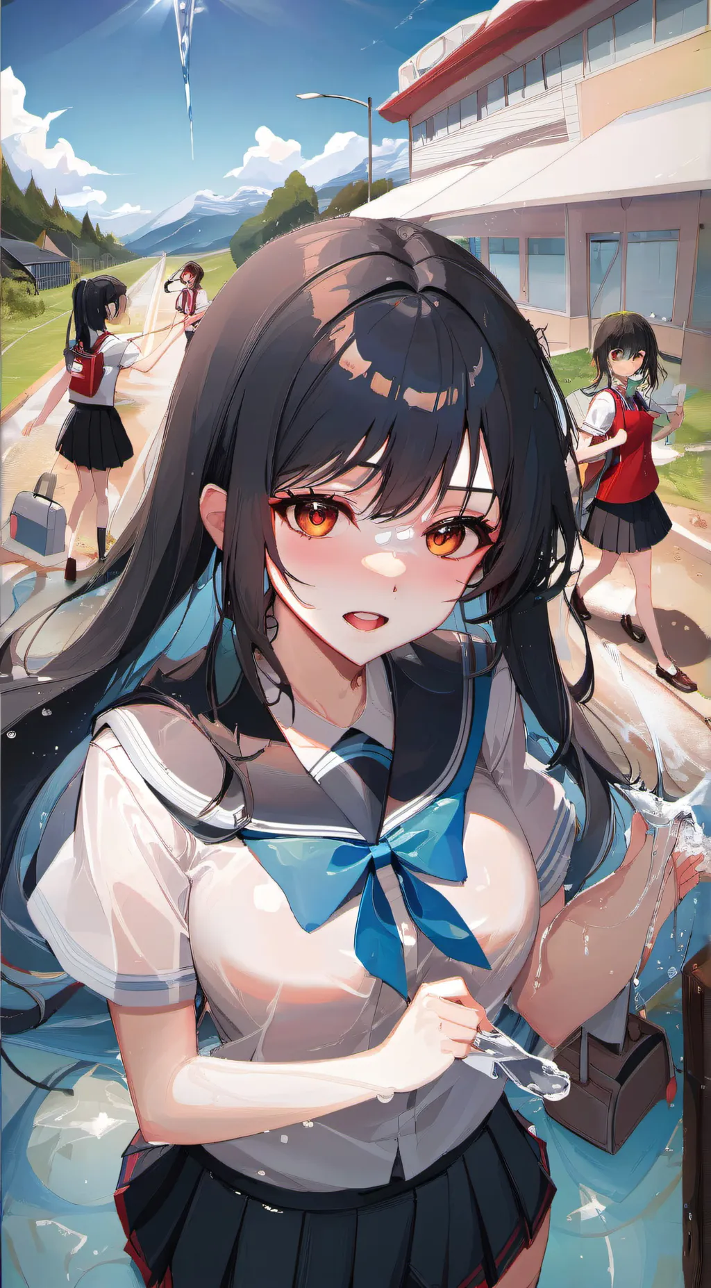 ai character: Lucy background