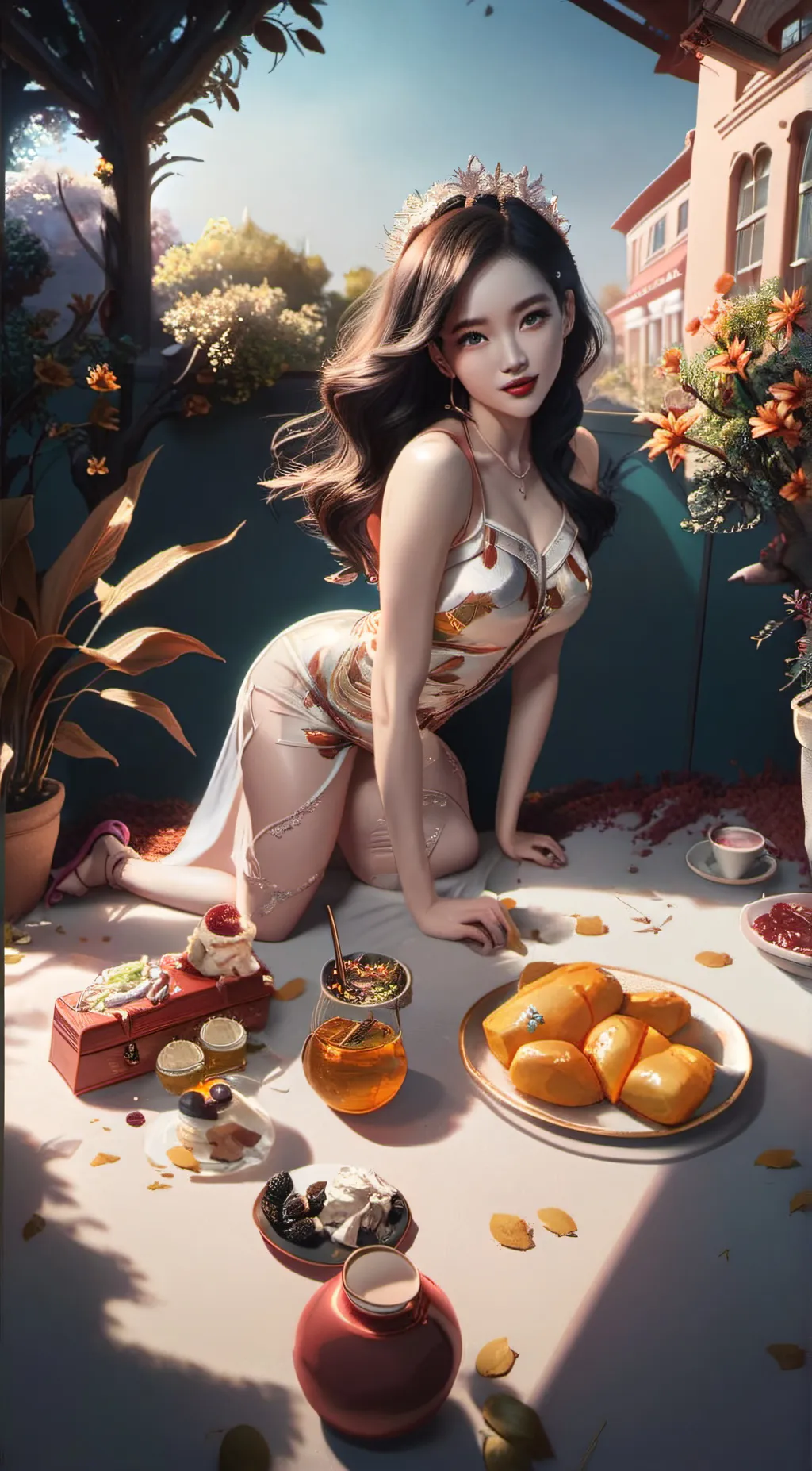 ai character: Fern background