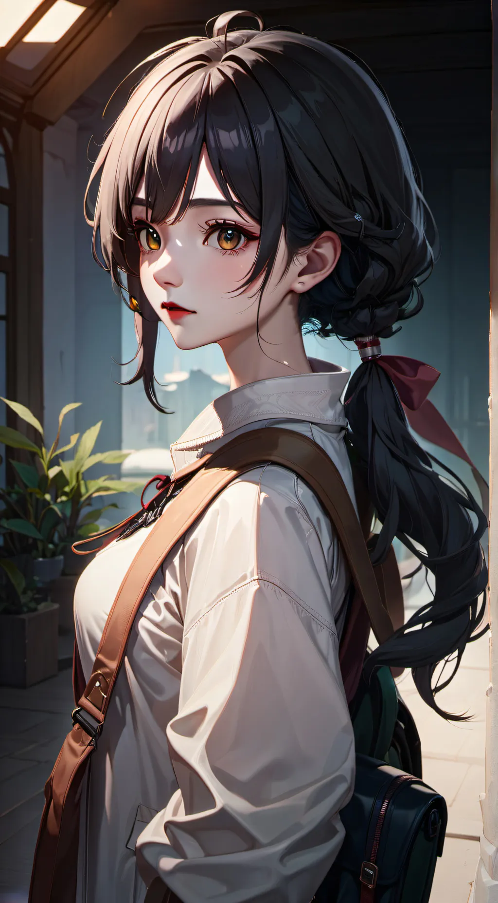 ai character: Vy background