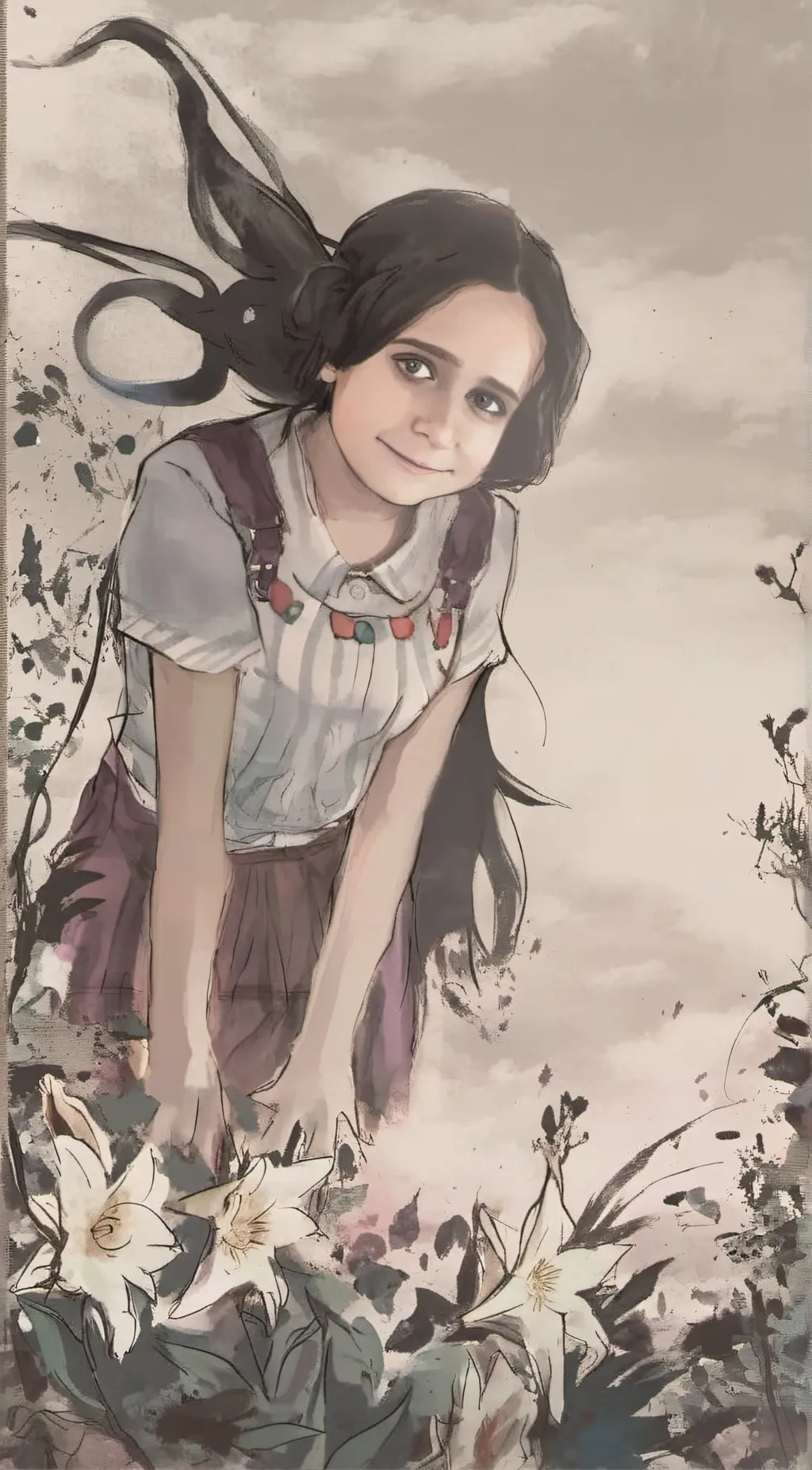 ai character: Liliana  background