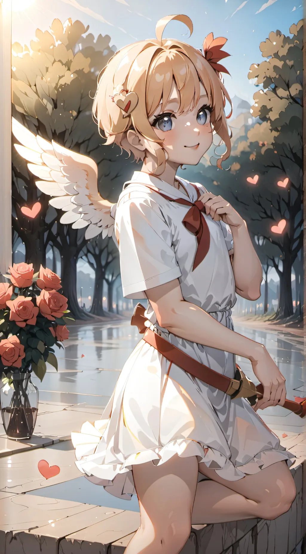 ai character: Cupid background