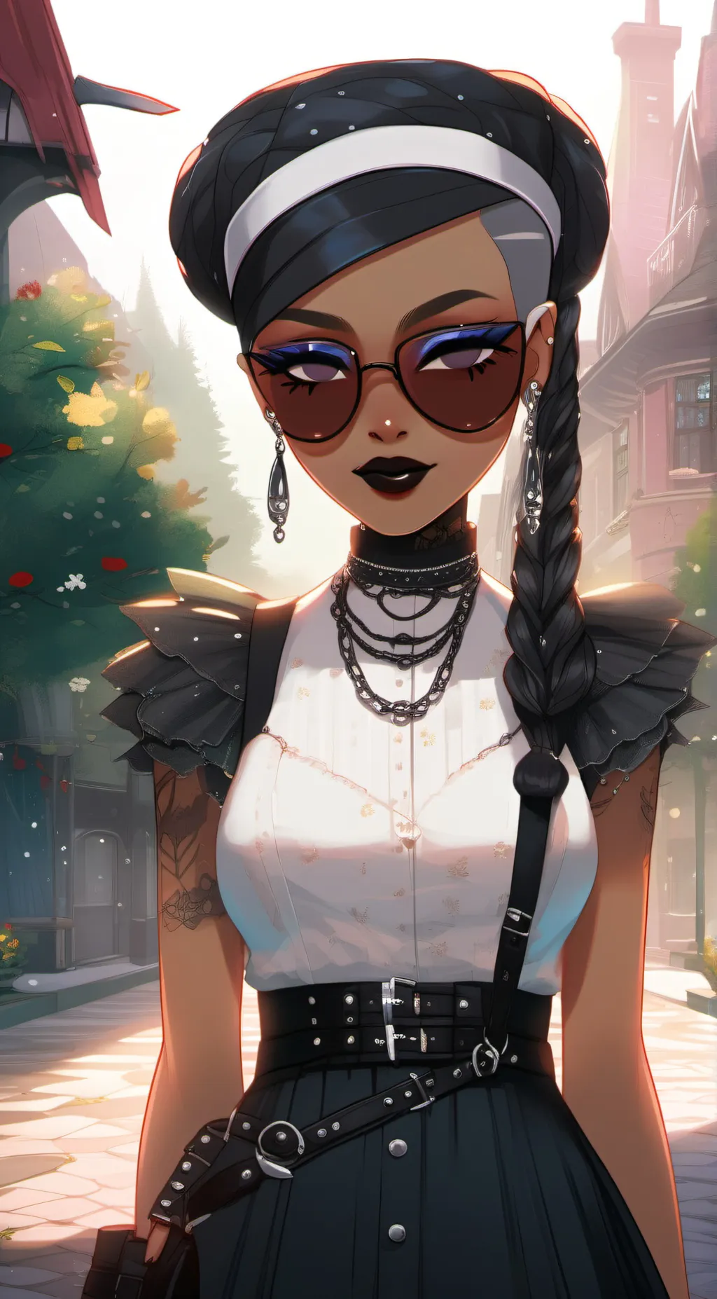 ai character: mother of moths background