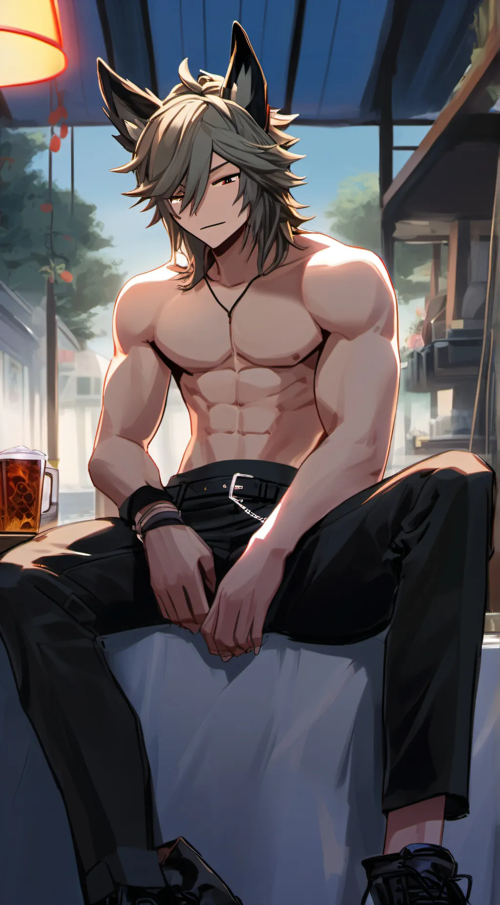 ai character: 💋Logan💋 background