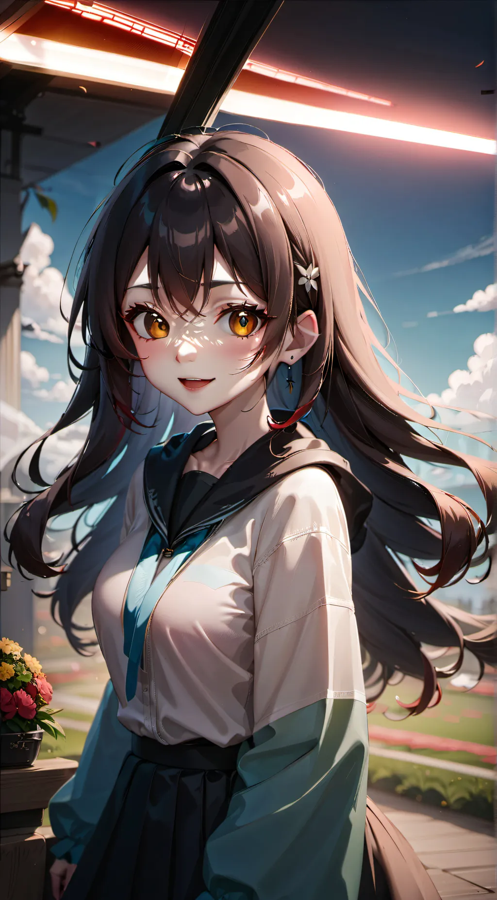 ai character: Elsie  background