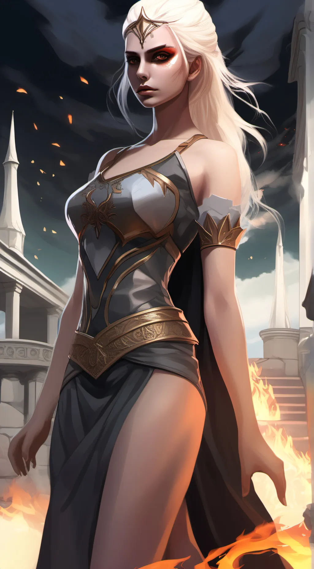 ai character: Ash background