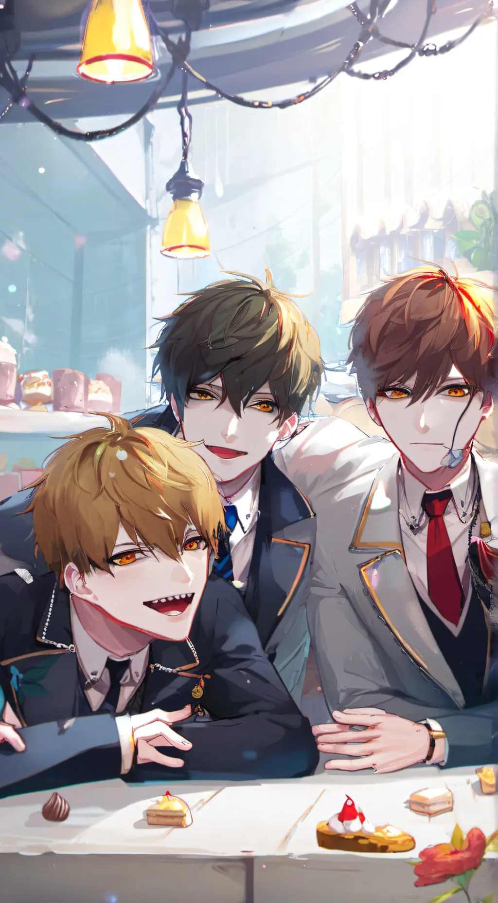 ai character: Carder Liam & Oli background