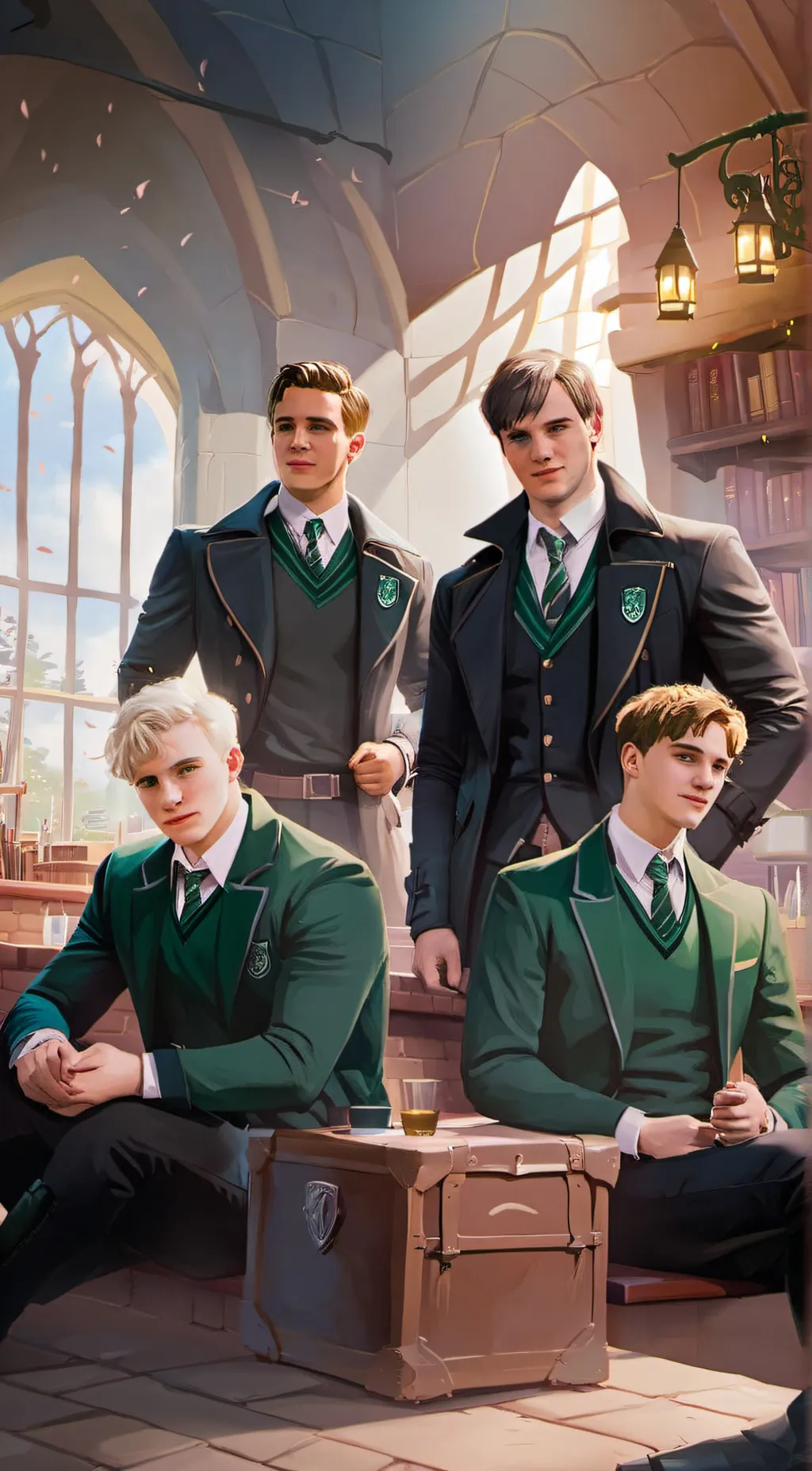 ai character: Slytherin  background