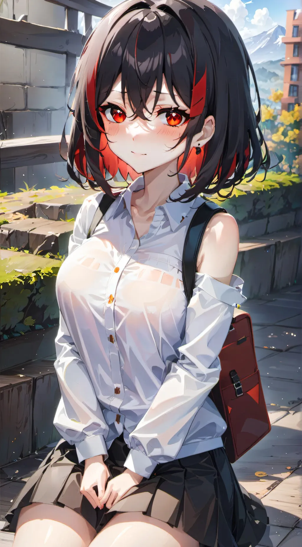 ai character: clair background